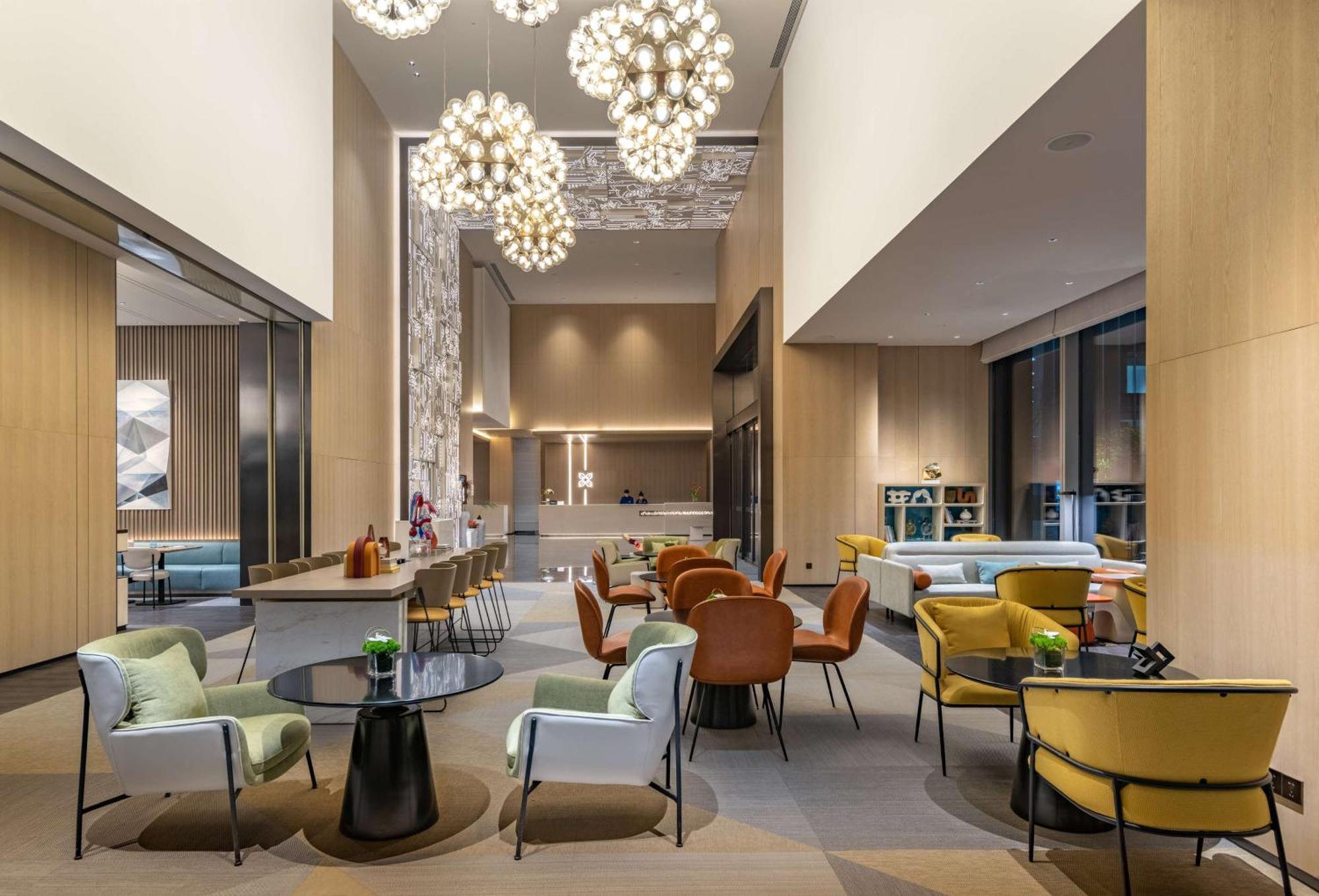 Hilton Garden Inn Shenzhen World Exhibition & Convention Center Exterior foto